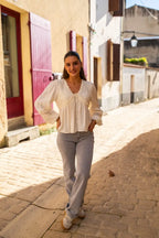 Blusa Balya Crudo
