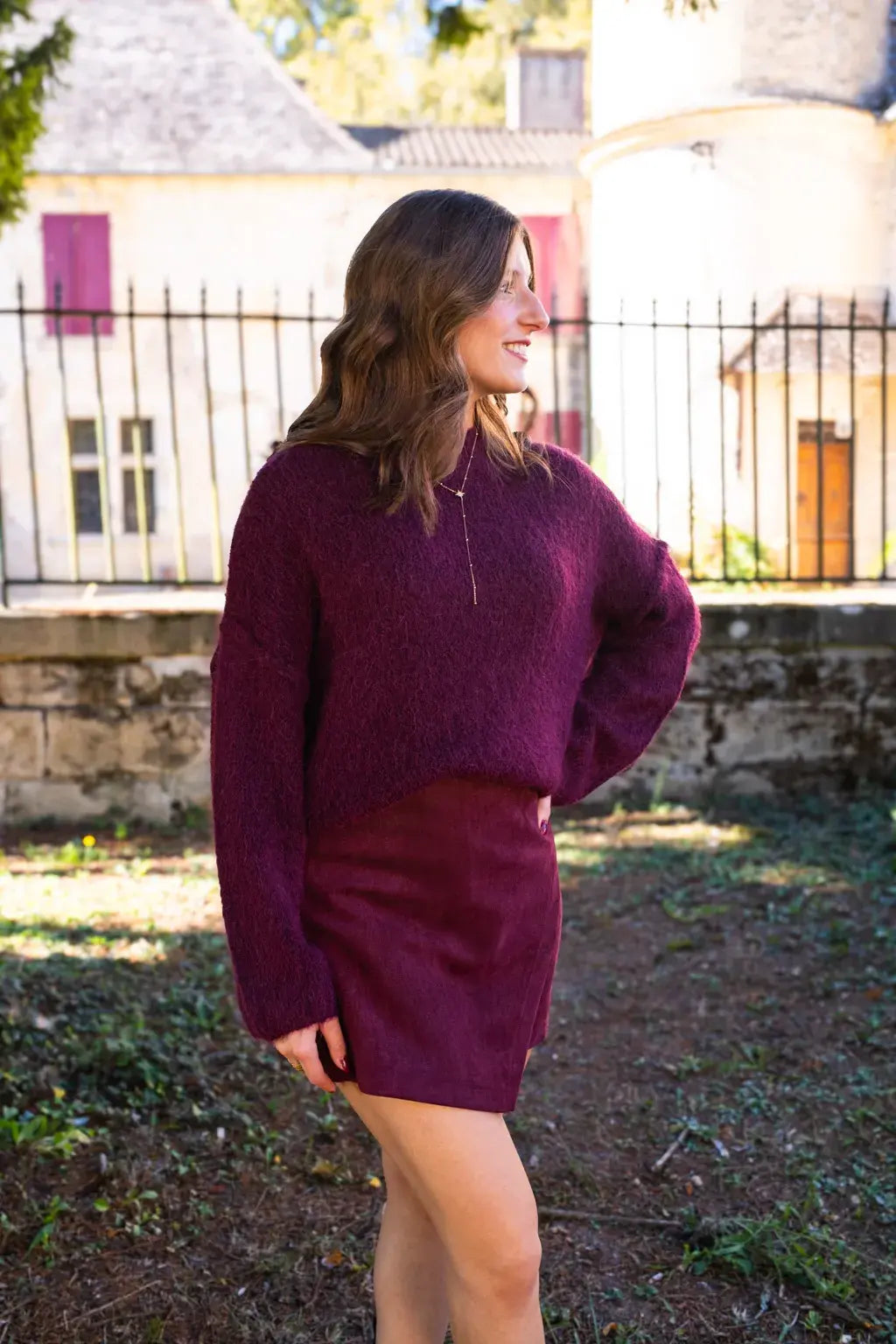 Maglione Milene - Burgundy