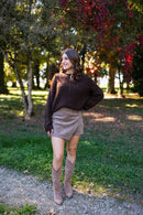 Jupe-Short Diaz Taupe