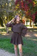 Chiara Chocolate Dress