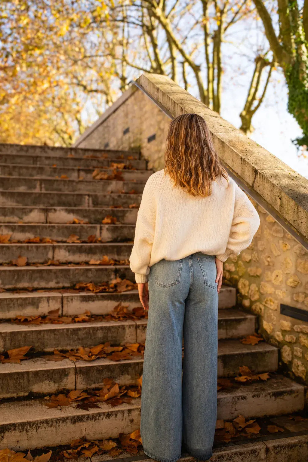 Karine Striktrøje - Beige