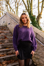 Sweter Lisa – Fioletowy