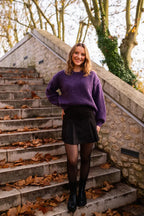 Sweter Lisa – Fioletowy