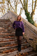 Sweter Lisa – Fioletowy