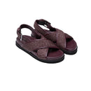 Sandalia Bianca Rafia Burdeos