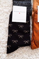 Chaussettes Nœuds Noires