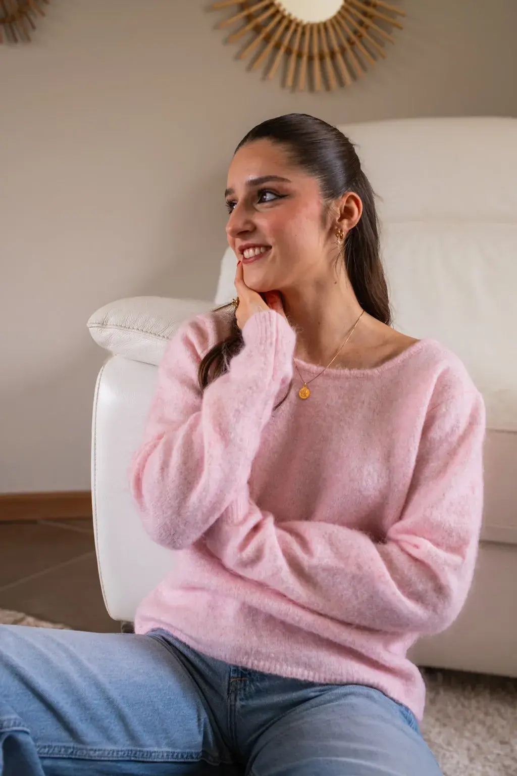 Maglione Hilona - Rosa