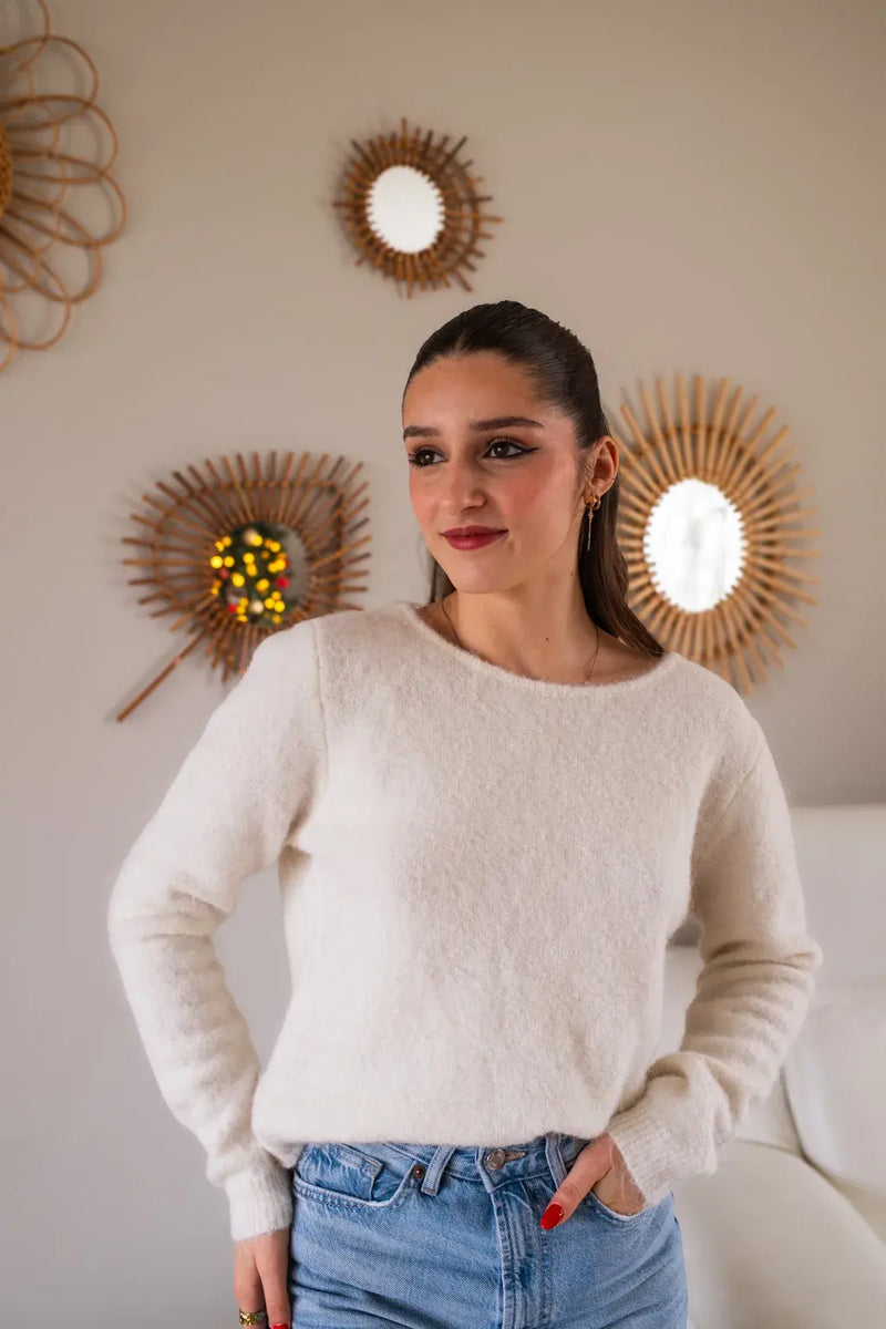 Pull Hilona Écru