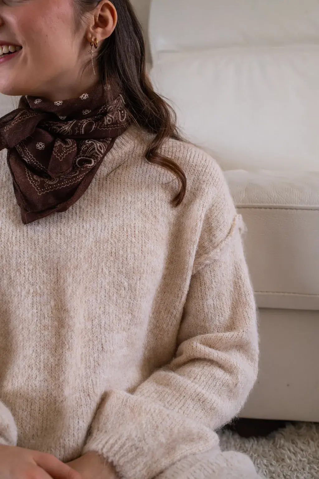 Abito in maglia Rachelle - Beige