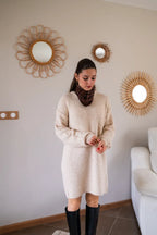 Abito in maglia Rachelle - Beige