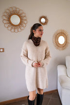 Abito in maglia Rachelle - Beige