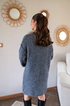 Vestido Jersey Rachelle - Gris Oscuro