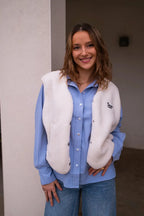 Gilet Alma - Ecru