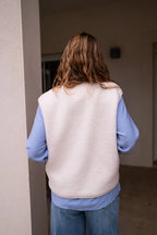 Gilet Alma - Ecru
