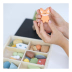 Montessori Wooden Figurine Set – The Forest