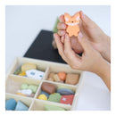Set De Figurines En Bois Montessori – La Forêt