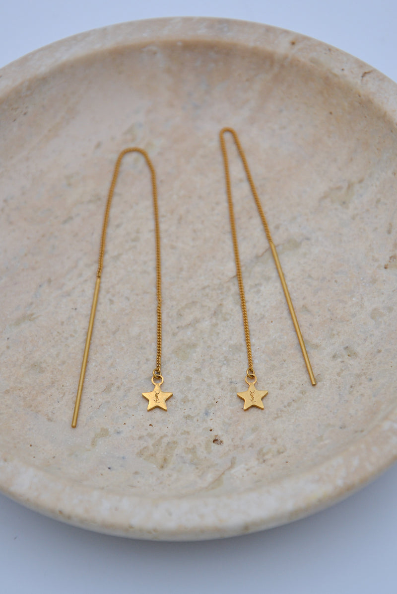 Boucles D'Oreilles Saint Laurent Etoiles