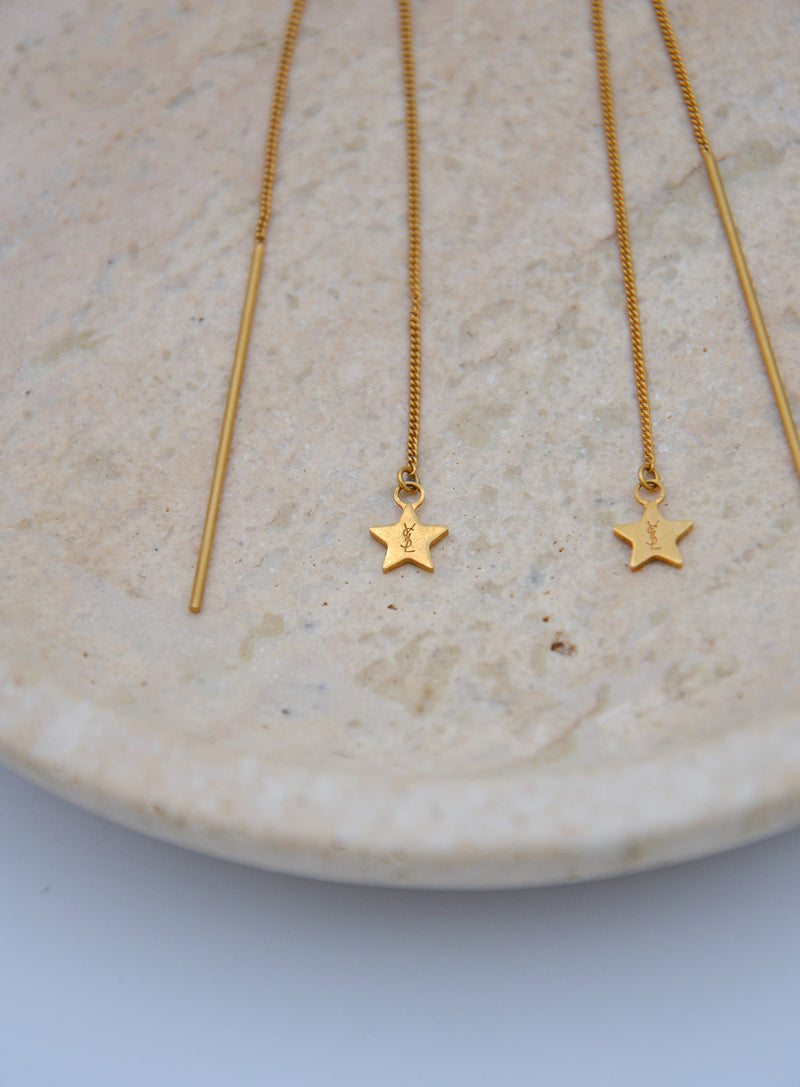 Boucles D'Oreilles Saint Laurent Etoiles