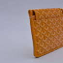 Goyard Plumet Pocket Wallet Goyardine Sun Yellow