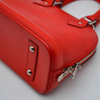 Louis Vuitton Alma Bb Epi Poppy Leather