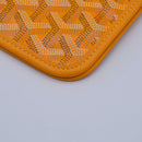Goyard Plumet Pocket Wallet Goyardine Sun Yellow