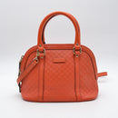 Sac Dome Guccissima Cuir Orange Mandarine