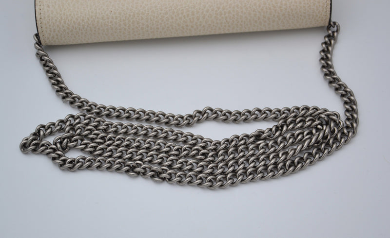 Dionysus Wallet On Chain Gucci Blanc