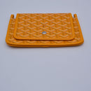Goyard Plumet Pocket Wallet Goyardine Sun Yellow