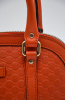Sac Dome Guccissima Cuir Orange Mandarine