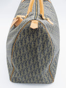 Sac De Voyage Dior Vintage En Toile Enduite Oblique