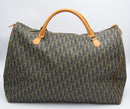 Sac De Voyage Dior Vintage En Toile Enduite Oblique