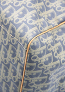 Sac De Voyage Dior Vintage En Toile Enduite Oblique