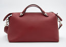 Fendi By The Way Medium Red Leather Bag