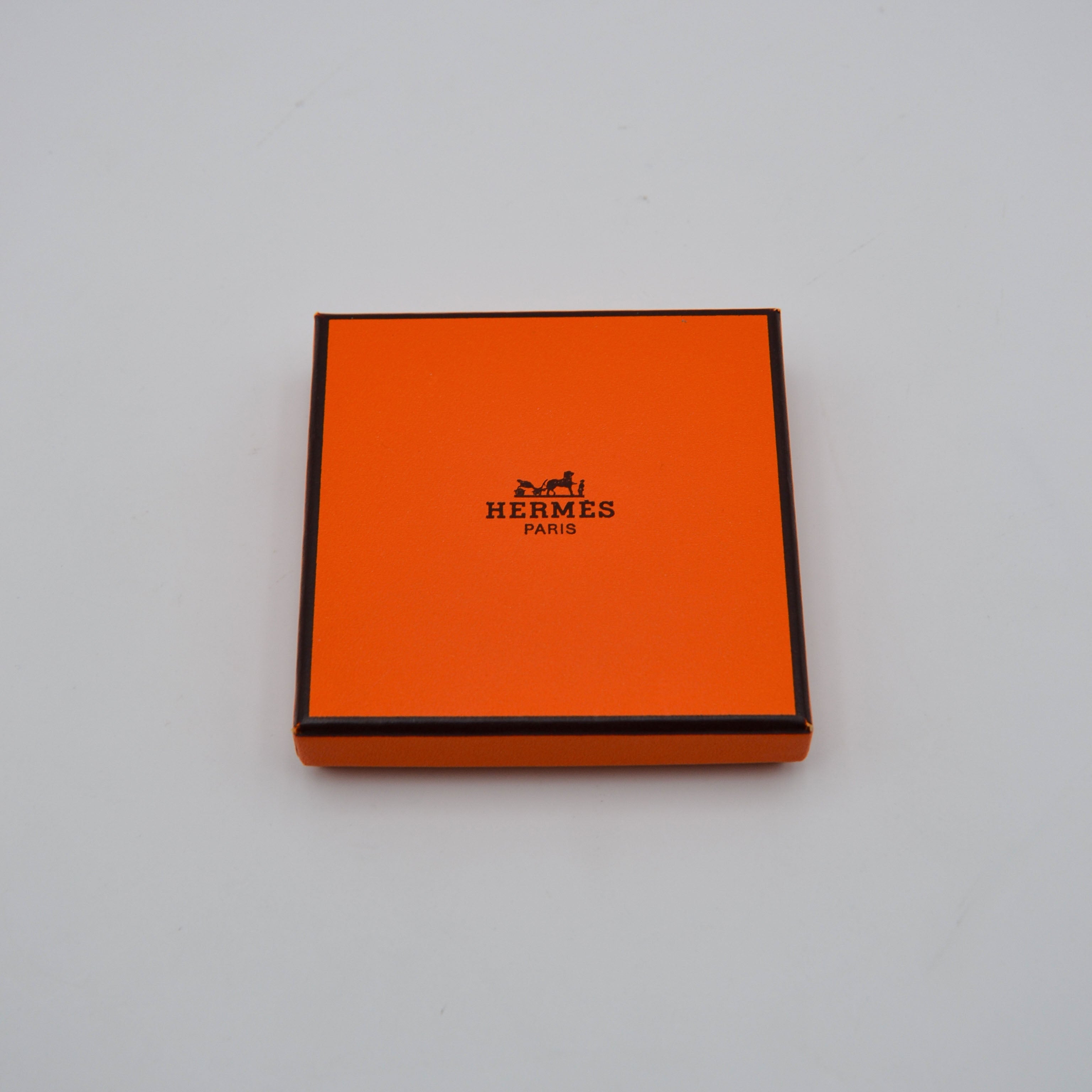 Pulsera Jumbo Hermès Vintage de Piel Trenzada