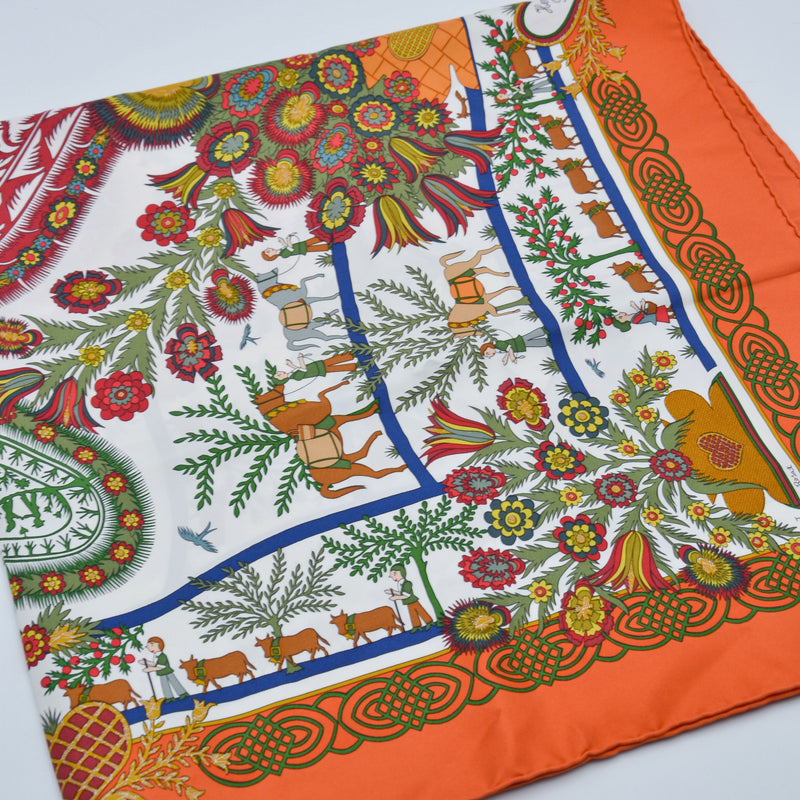 Bufanda Hermès “Découpages”