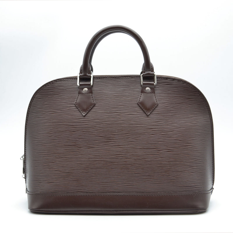 Louis Vuitton Alma Epi Leather Chocolate