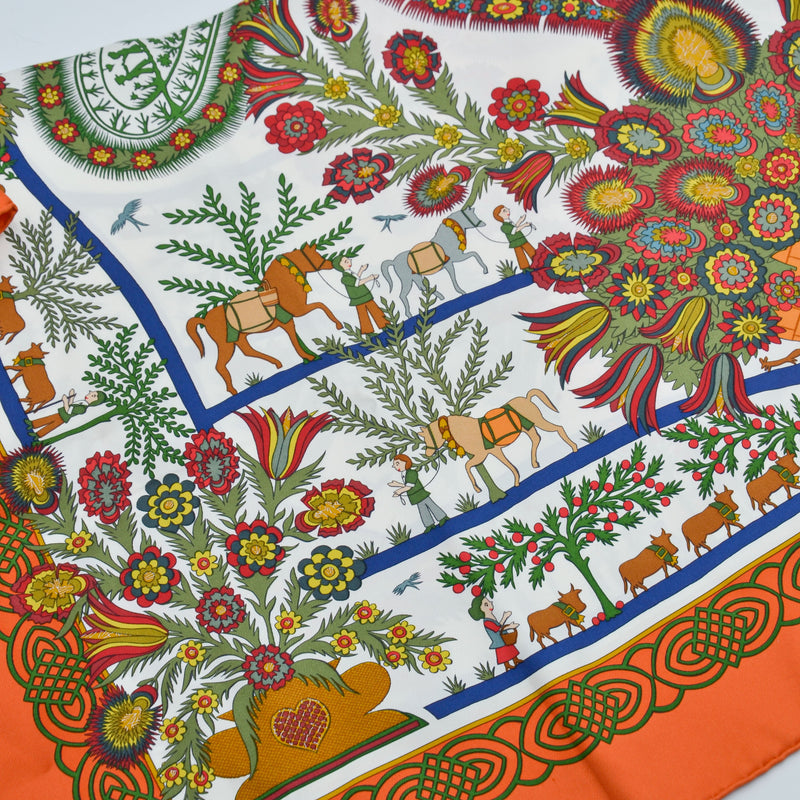 Bufanda Hermès “Découpages”