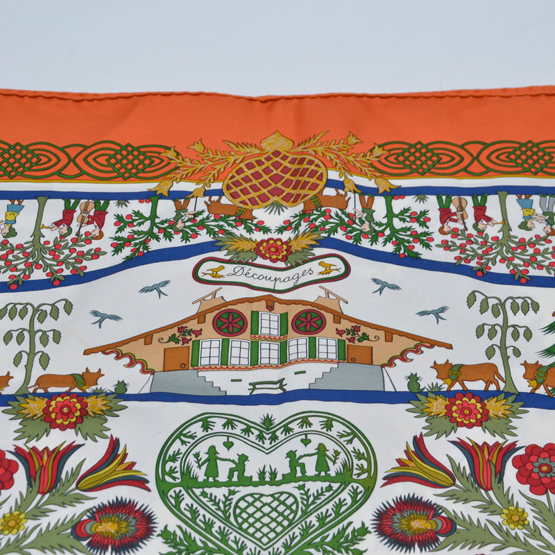 Bufanda Hermès “Découpages”