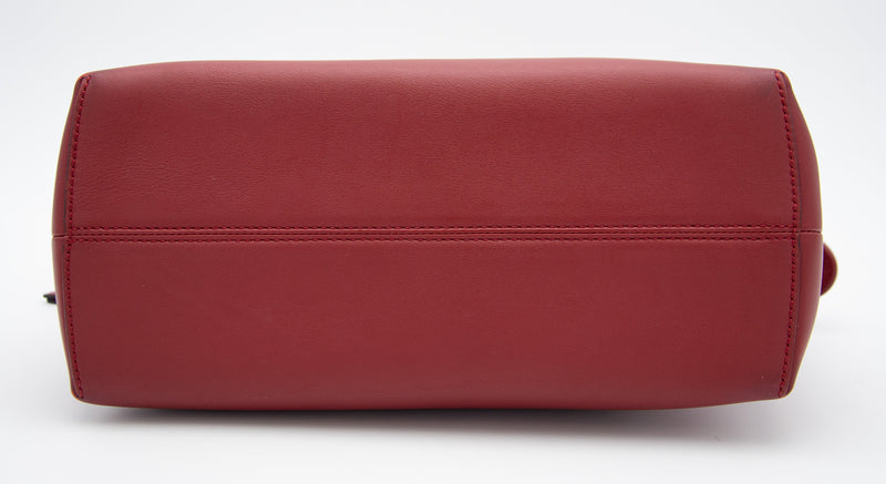 Fendi By The Way Medium Red Leather Bag