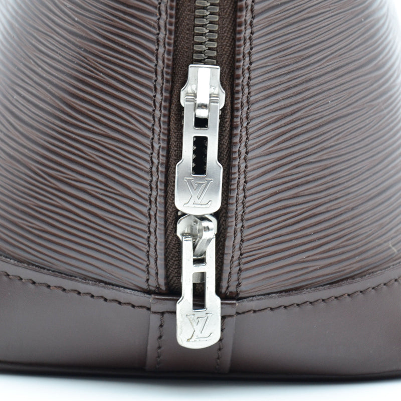 Louis Vuitton Alma Epi Leather Chocolate