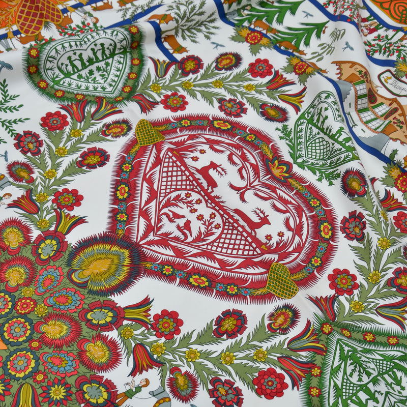 Bufanda Hermès “Découpages”