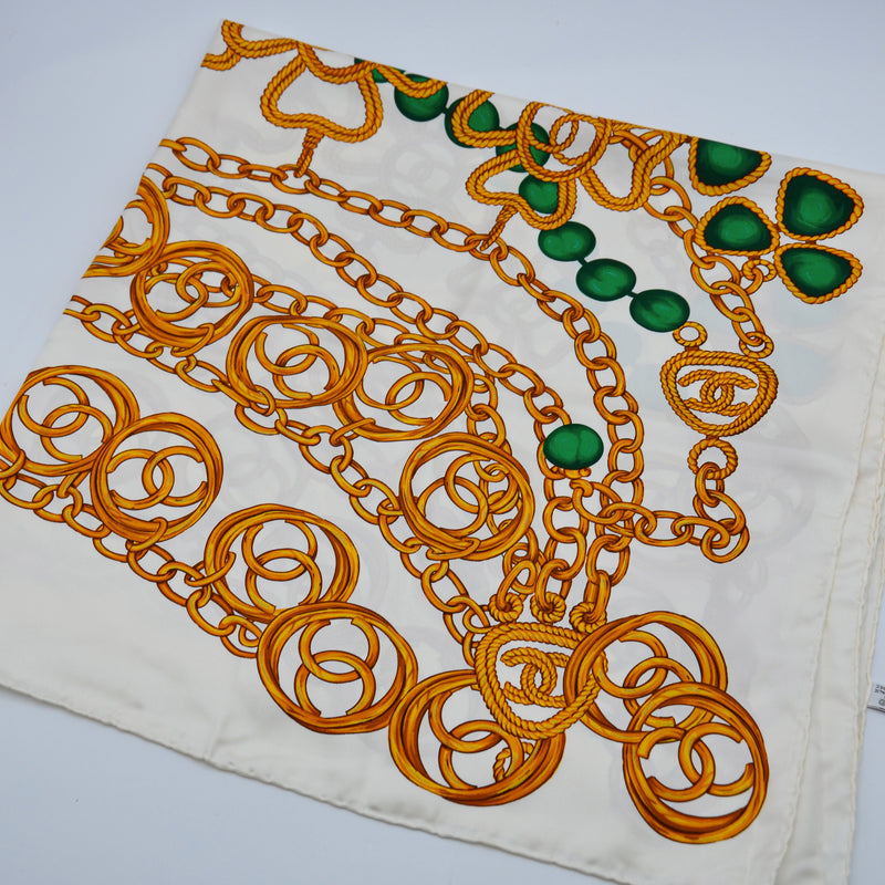 Vintage 90s Chanel Scarf
