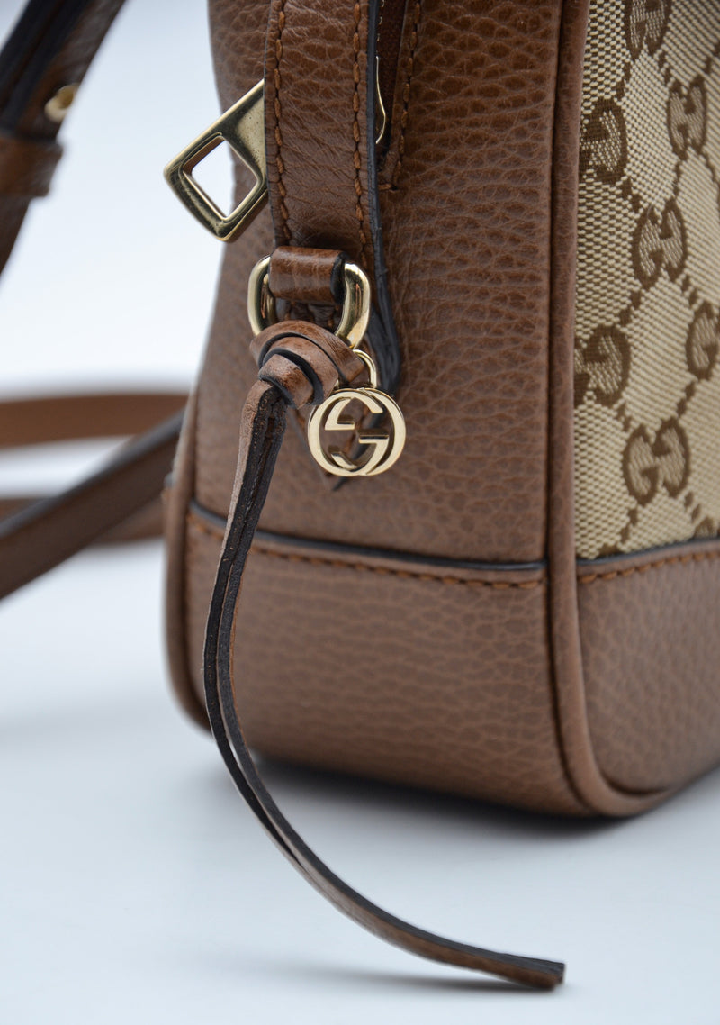Bolso Gucci Bree Gg Supreme Beige