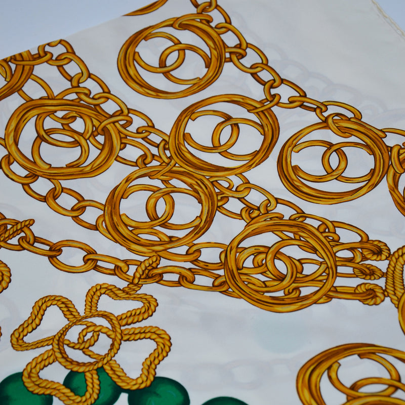 Vintage 90s Chanel Scarf