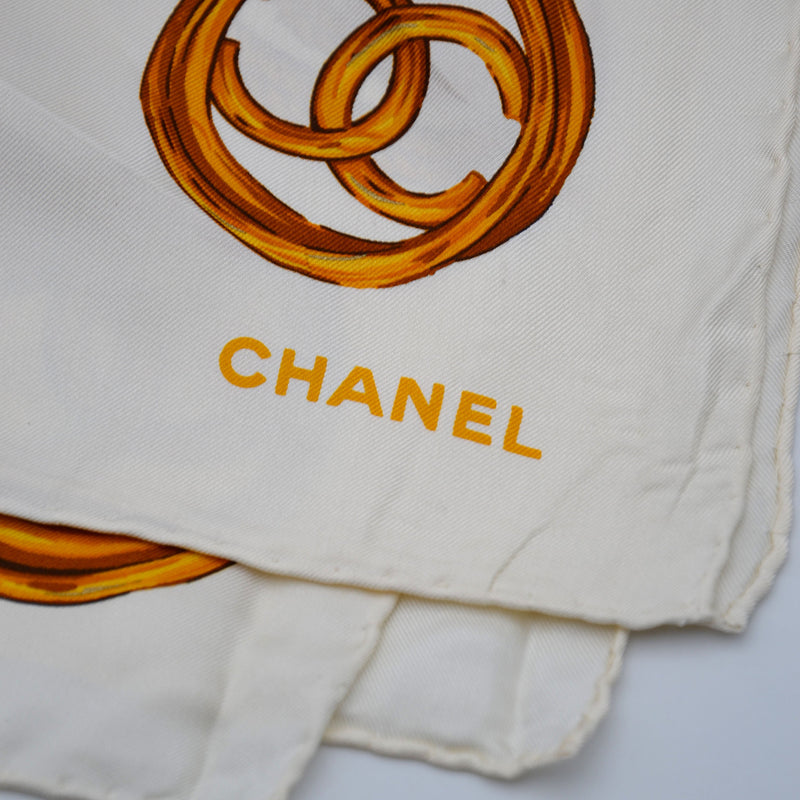 Vintage 90s Chanel Scarf
