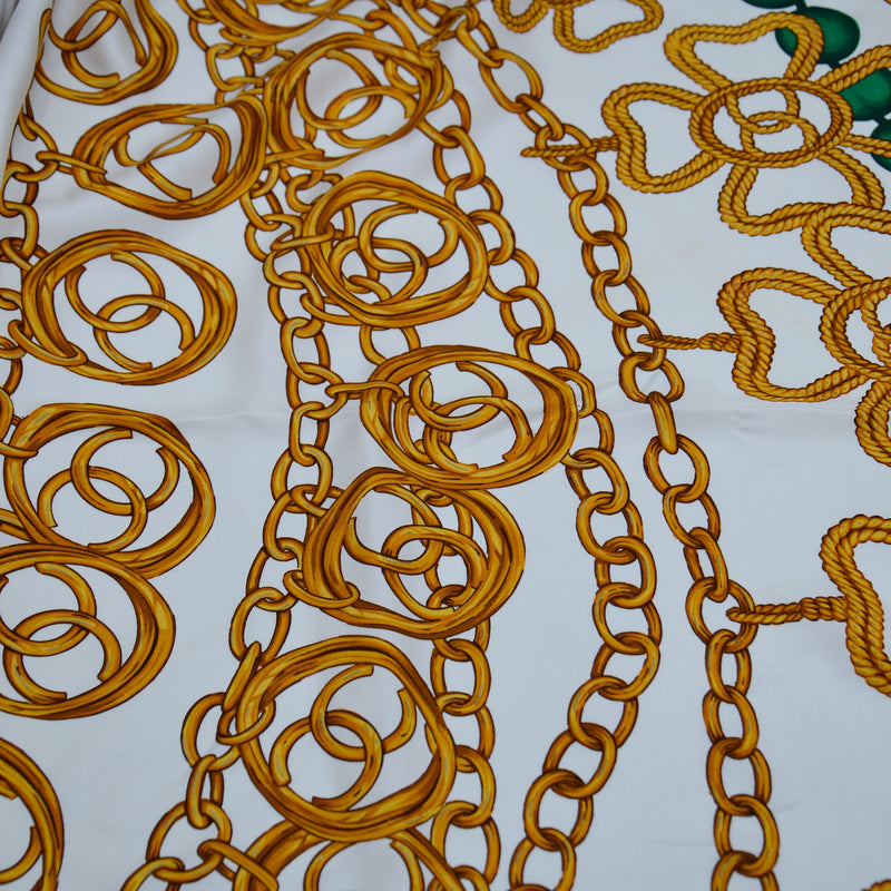 Vintage 90s Chanel Scarf