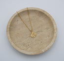 Christian Dior Vintage Necklace 1980S – Gothic Letters Pendant
