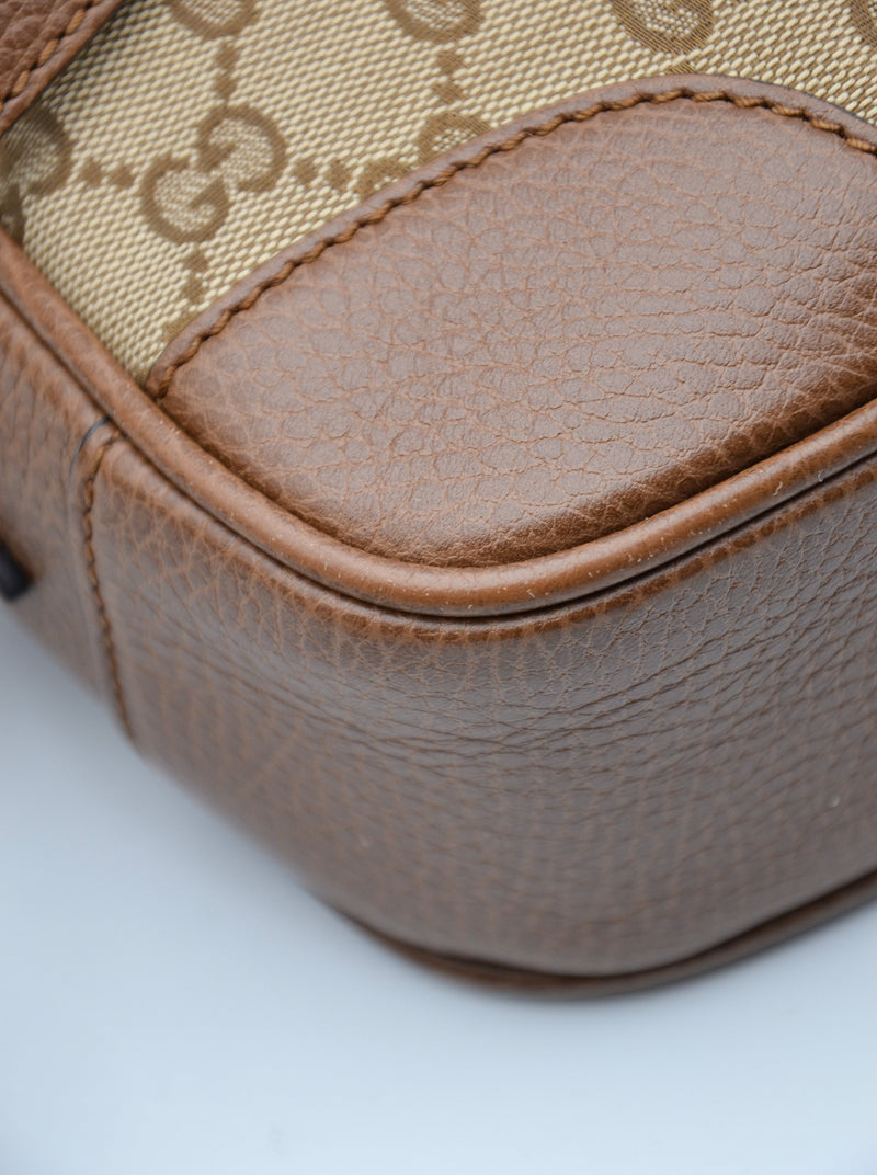 Bolso Gucci Bree Gg Supreme Beige