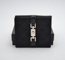Cartera Gucci Vintage Con Cierre Jackie De Lona Gg Negra