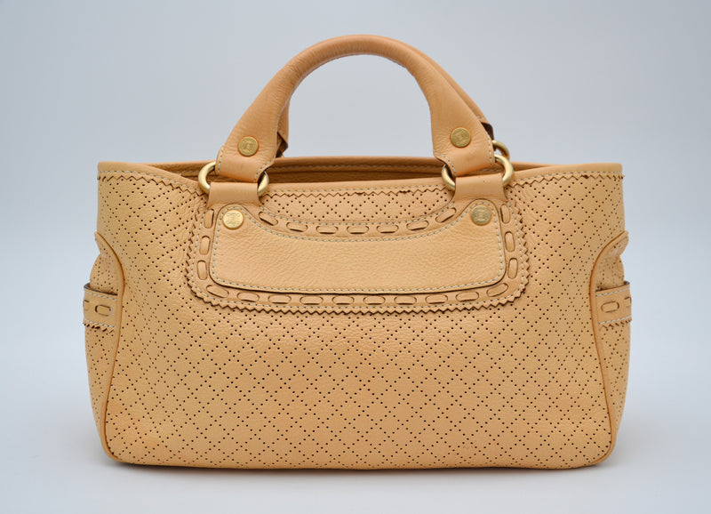 Sac Céline Boogie En Cuir Perforé